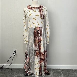 LaneeBlu Elegant Multicolor Dress